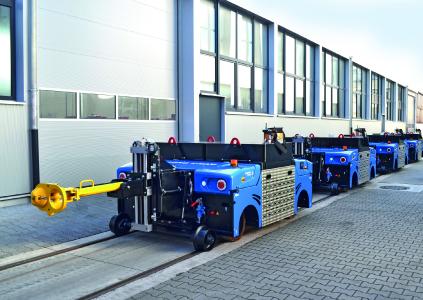 Elektrorangierer ZAGRO E-MAXI VARIO für Anhängelasten bis 1000 Tonnen