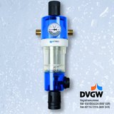 The new AFRISO WAF 03/04 water filters keep dirt particles such as rust, sand or hemp residue from getting into the domestic installation, thus ensuring cleaner drinking water