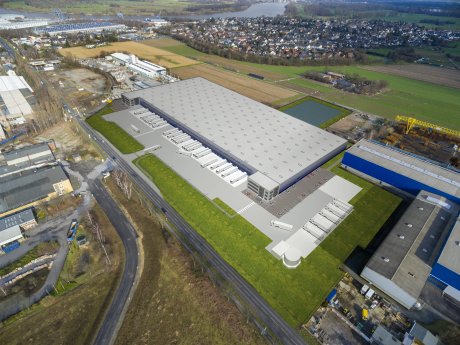 Gazeleys geplantes Logistikcenter Düsseldorf-Süd 1 bei Dormagen - 1.jpg