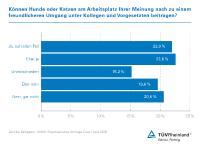 Umfrage Civey Haustiere am Arbeitsplatz
