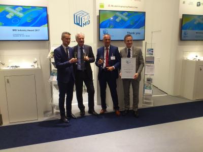 2E mechatronic GmbH & Co. KG receives the MID Industry Award 2017