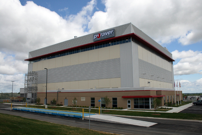 Das nordamerikanische Poraver-Werk in Kanada.
Mehr als 30 Millionen EURO betrugt das Investitionsvolumen für die nordamerikanische Poraver-Fertigungsanlage. Foto: Poraver-North-America