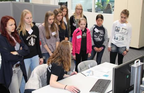 Girls'Day 2016 bei WITTENSTEIN