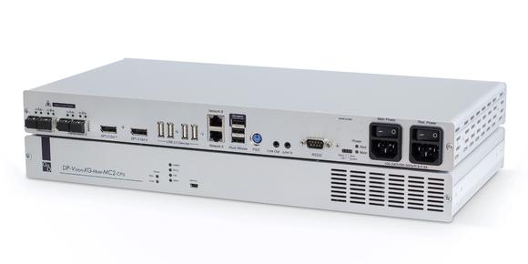 Die neuen KVM-Extender DP1.2-VisionXG verlängern Rechnersignale bis 10.000 m über Lichtwellenleiter und leisten die unkomprimierte Übertragung von 4K-Video bei vollen 60Hz