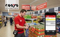 Mobiler Etikettendruck im Discounthandel
