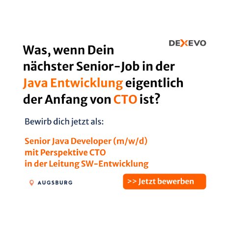 Senior Java Developer (m w d)  Perspektive CTO Leitung Softwareentwicklung