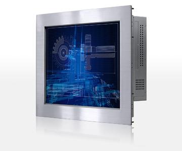 Industrie-Panel-PC 15-Zoll mit IP65-geschützer Panelmount-Front aus Edelstahl