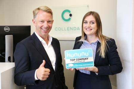 Kununu zeichnet Collenda als TOP COMPANY aus