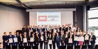 Die Sieger und Shortlist-Gewinner des „MM Award“ zur EMO Hannover 2017 / Bild: Roman Pawlowski