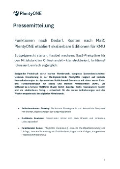 20250618_PlentyONE_Pressemitteilung_KMU Pricing.pdf