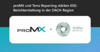 proMX und Terra Reporting begrüßen ihre strategische Partnerschaft im DACH-Raum.