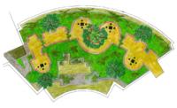 Peter Vaughan, artist and landscape gardener, took this hand-coloured sketch along with him to a ZinCo seminar, hoping to find the correct technical solution for his idea for a roof garden, Photo:  ZinCo