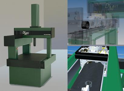 Schut Geometrische Meettechniek bv schützt die Endlagen der neuen Taster Messmaschine DeMeet-A7 mit speziell gefertigten ACE Strukturdämpfern der TUBUS TR-Serie (Foto: ACE / Schut Geometrische Meettechniek bv)