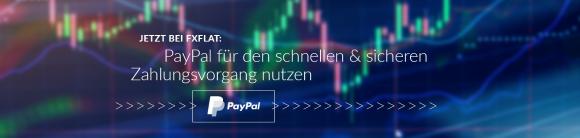 PayPal jetzt bei FXFlat nutzen