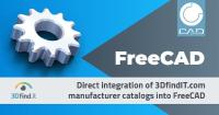 FreeCAD 0.19向けに3Dデータ検索エンジン「3DfindIT.com」アドオンをリリース