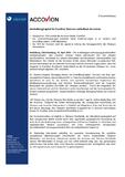[PDF] Pressemitteilung: HeidelbergCapital & Creathor Venture veräußern Accovion