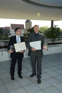 v.l.n.r. Carmelo Veneziano und Jörg Völler