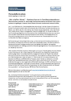 Pressemitteilung Karrieretag Familienunternehmen bei Bürkert Fluid Controls Bewerbungsstart.pdf