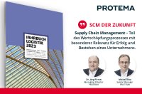 PROTEMA im Fachbeitrag „Supply-Chain-Management der Zukunft“ erschienen im Jahrbuch Logistik 2023. PROTEMA im Fachbeitrag „Supply-Chain-Management der Zukunft“ erschienen im Jahrbuch Logistik 2023.