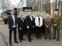 Rheinmetall Land400P2 Inspection Ceremony ZU3 