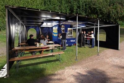 Partycooler Little Ben mit Zeltanbau
