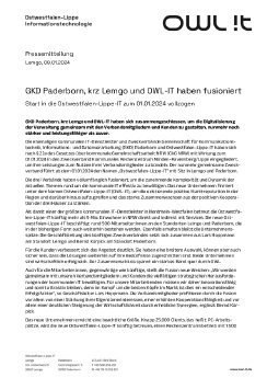 Pressemitteilung - GKD Paderborn, krz Lemgo und OWL-IT haben fusioniert.pdf