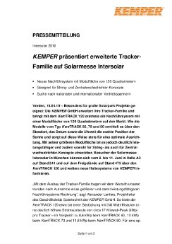 10-04-15 PM - KEMPER präsentiert erweiterte Tracker-Familie auf Solarmesse Intersolar.pdf