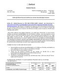 [PDF] Pressemitteilung: GoGold gibt Rekord-Quartals-Cashflow aus laufender Geschäftstätigkeit bekannt