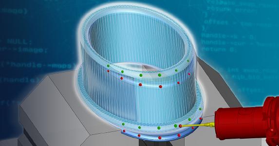 Intelligente Bauteilausrichtung auf Knopfdruck