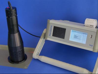 The new measuring probe for the PartSens inspection system is equipped with optical filters. This results in sidelight contrast which allows for precise, reliable measurement of particulate cleanliness even under difficult conditions.