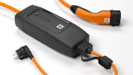 Image 1: Nominated for the German Design Award: The Mode 2 charging system with IP-CPD from the Lapp Group