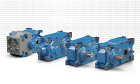 Vom MAXXDRIVE® XT Kegelstirnradgetriebe (l.) bis zum MAXXDRIVE® XD (r.): NORD bietet eine große Bandbreite an Industriegetrieben für unterschiedliche Anwendungen an