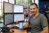 Jens-Uwe Wirth hat das Unterschriften-Pad maßgeblich mit entwickelt.