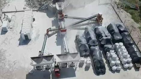 Laufende Produktion auf dem Ana-Sofia-Projekt; Foto: Centurion Minerals