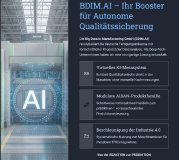 BDiM.AI Big Data in Manufacturing - Booster für Digitalisierung Ihrer Fertigung mit messbaren Ergebnissen, Qualität und Produktivität.