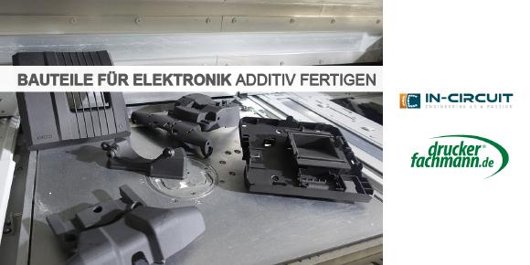 Einladung zum kostenfreien Live-Webinar "Bauteile für Elektronik additiv fertigen".