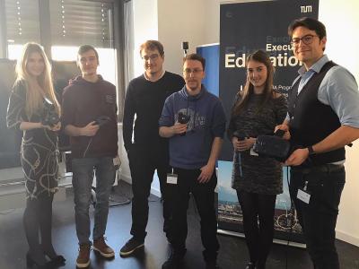 Straightlabs team bei der TUM