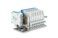 Die feldbuskompatible Vakuumeinheit der Serie ZKJ überzeugt u.a. mit umfassenden (Fern-)Steuerungs- und Überwachungsfähigkeiten, reduziertem Luftverbrauch um bis zu 90 % dank  Energiesparfunktion und vielfältigen Sicherheitsfunktionen