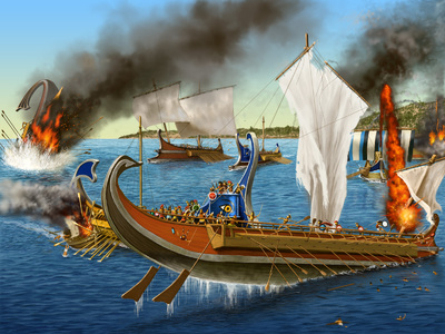 Sea fight