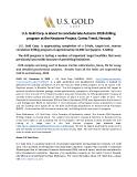 [PDF] Press release: U.S. Gold Corp. is about to conclude late Autumn 2018 drilling program at the Keystone Project, Cortez Trend, Nevada