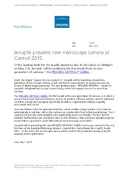 JENOPTIK Press Release_PROGRES GRYPHAX SUBRA.pdf