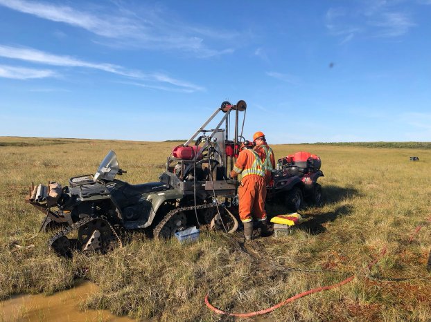 Matador Mining - Gold Exploration Newfoundland Auger Drilling Cape Ray.jpg