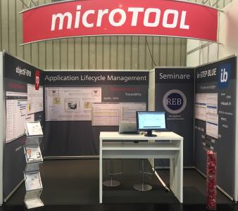 Software von microTOOL auf der embedded world am Stand 4-107.