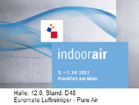 Euromate bei der Indoor-Air in Frankfurt