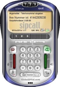 sipcall X-TAPI Lite