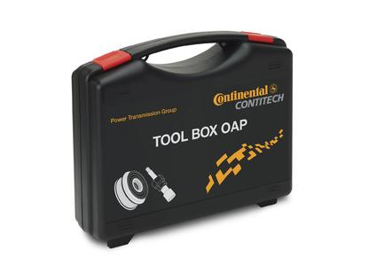 The TOOL BOX OAP from the ContiTech Power Transmission Group makes the installation of overrunning alternator pulleys that bit easier / Photo: ContiTech