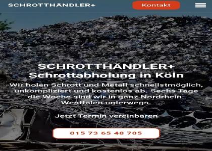 Die Schrottabholung köln holt den Mischschrott kostenfrei und unkompliziert direkt vom Kunden zuhause ab
