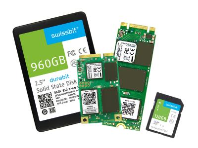 MLC-Flash-Speicher von Swissbit, Bild: Swissbit