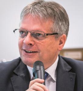 Prof. Dr. Hubert Jäger, Keynote Speaker beim 1. Lightweighting Summit, Hannover Messe 2019, (c) André Wirsig für LH Dresden