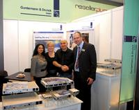 G&D Bilişim team: Gülten Kaya, Anke Hartrumpf (both G&D), Hakan Demirler (Sinerji Vass) and Roland Ollek (G&D)